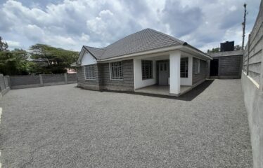 3 Bedroom Bungalow In Ongata Rongai,Rimpa On A Full Eighth of An Acre.
